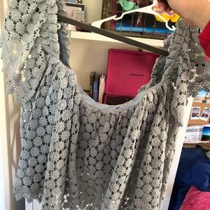 Off the shoulder blouse